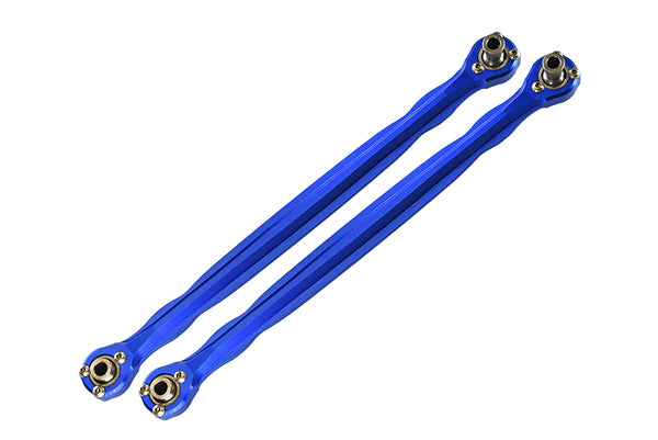 Traxxas X-Maxx 4X4 Aluminum Front Steering Rod - 1Pr Blue