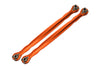 Traxxas X-Maxx 4X4 Aluminum Front Steering Rod - 1Pr Orange