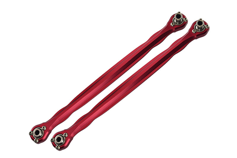 Traxxas X-Maxx 4X4 Aluminum Front Steering Rod - 1Pr Red