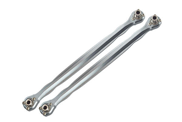 Traxxas X-Maxx 4X4 Aluminum Front Steering Rod - 1Pr Silver