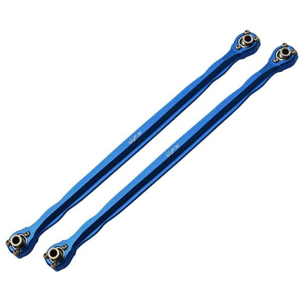 Aluminium 6061-T6 Front Steering Rod For 1/5 Traxxas X Maxx 8S (WideMAXX) - 2Pc Set Blue