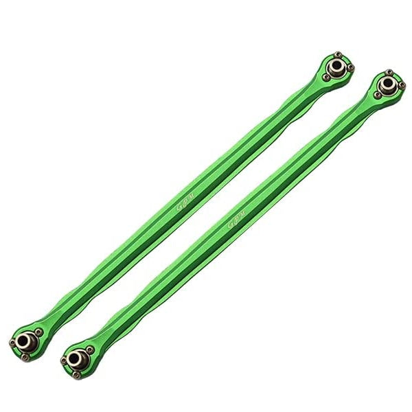Aluminium 6061-T6 Front Steering Rod For 1/5 Traxxas X Maxx 8S (WideMAXX) - 2Pc Set Green