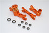 Traxxas X-Maxx 4X4 Aluminum Steering Assembly - 1 Set Orange