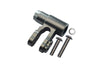 Traxxas X-Maxx 4X4 Aluminum Steering Post - 1Pc Set Gray Silver