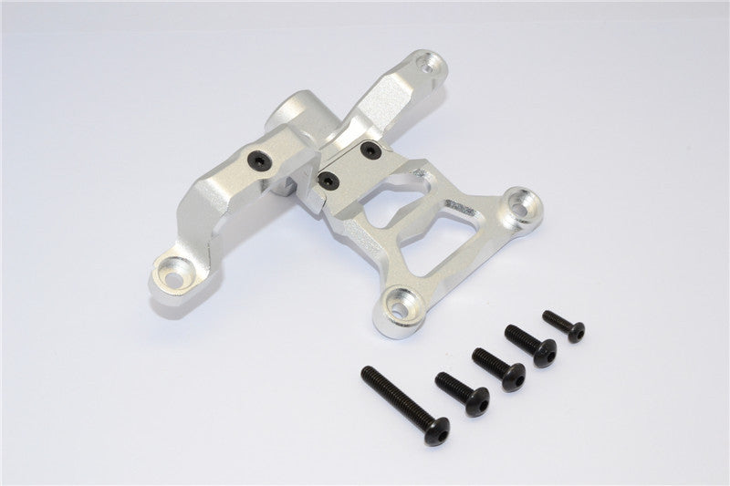 Traxxas X-Maxx 4X4 Aluminum Steering Bellcrank Support - 1 Set Silver