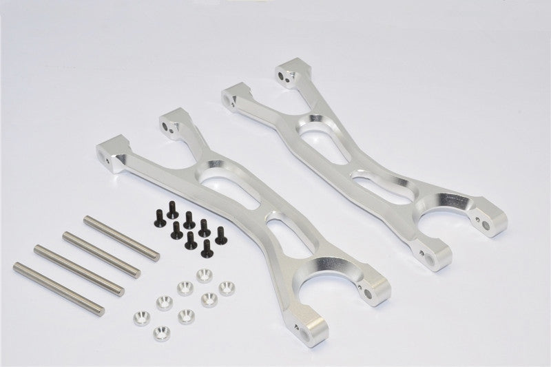 Traxxas X-Maxx 4X4 Aluminum Front / Rear Upper Arms - 1Pr Silver