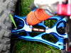 Traxxas X-Maxx 4X4 Spring Steel+Aluminum Front/Rear Adjustable Upper Arms - 1Pr Set Blue