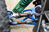 Traxxas X-Maxx 4X4 Spring Steel + Aluminum Supporting Mount With Front / Rear Upper Arms - 1Pr Set Brown+Black