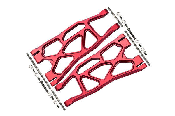 Traxxas X-Maxx 4X4 Aluminum Front / Rear Lower Arms - 1Pr Red