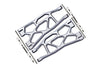 Traxxas X-Maxx 4X4 Aluminum Front / Rear Lower Arms - 1Pr Silver