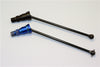 Steel#45 Cup Joint For GPM# TXM12160S Front/Rear CVD Drive Shaft For Traxxas X-Maxx - 1Pr Black