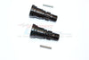 Steel#45 Cup Joint For GPM# TXM12160S Front/Rear CVD Drive Shaft For Traxxas X-Maxx - 1Pr Black