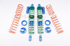 Traxxas X-Maxx 4X4 Aluminum Front/Rear L-Shape Damper Components - 1 Set Blue