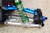 Harden Steel #45 Front Or Rear CVD Drive Shaft With Aluminum Hex For Traxxas X-Maxx 6S - 1Pr Set Blue