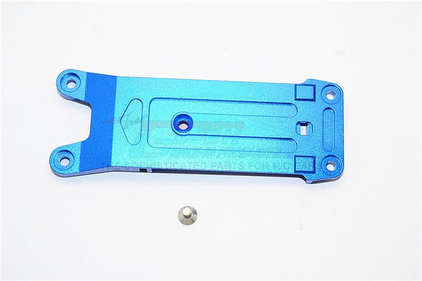 Traxxas X-Maxx 4X4 Aluminum Rear Suspension Holder - 1Pc Set Blue