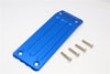 Traxxas X-Maxx 4X4 Aluminum Rear Skid Plate - 1Pc Set Blue