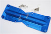 Traxxas X-Maxx 4X4 Aluminum Centre Skid Plate - 2Pcs Set Blue