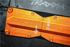 Traxxas X-Maxx 4X4 Aluminum Centre Skid Plate - 2Pcs Set Orange