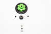 Traxxas X-Maxx 4X4 Aluminum Gear Adapter + Steel Spur Gear 54T + Motor Gear 16T - 1 Set Green