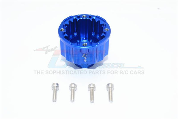 Aluminum Front Or Rear Differential Case For Traxxas X-Maxx 8S - 1Pc Set Blue