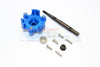 Traxxas X-Maxx 4X4 Upgrade Part Aluminum Trasmission Cush Drive Housing With Drive Input Shaft - 10Pcs Set Blue