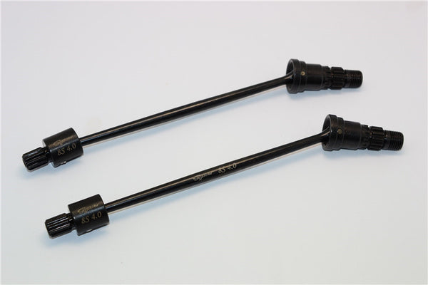 Traxxas X-Maxx 4X4 Harden Steel #45 CVD For Front Or Rear + Wheel Shaft - 1Pr Set Black