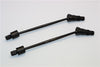 Traxxas X-Maxx 4X4 Harden Steel #45 CVD For Front Or Rear + Wheel Shaft - 1Pr Set Black