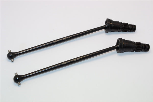 Traxxas X-Maxx 8S #45 Harden Steel CVD For Front & Rear - 1Pr Set Black