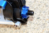 Harden Steel #45 Front & Rear CVD Joint + Aluminum Wheel Hub Hex For Traxxas X Maxx 8S - 20Pc Set Blue