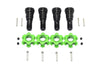 Harden Steel #45 Front & Rear CVD Joint + Aluminum Wheel Hub Hex For Traxxas X Maxx 8S - 20Pc Set Green