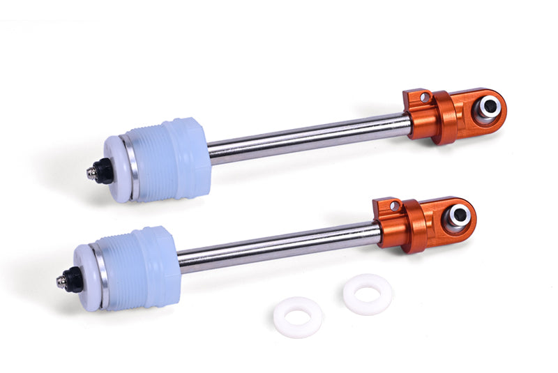 4140 Medium Carbon Steel + Aluminum 7075 Shock Absorber Shaft Core Kit For GPM Optional & Original Traxxas 1:5  X Maxx 6S / X Maxx 8S Shock Absorbers - Orange