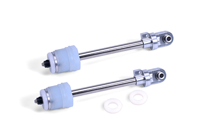 4140 Medium Carbon Steel + Aluminum 7075 Shock Absorber Shaft Core Kit For GPM Optional & Original Traxxas 1:5  X Maxx 6S / X Maxx 8S Shock Absorbers - Silver