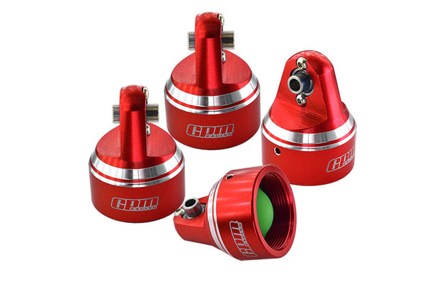 Aluminum 6061-T6 Damper Top Cap For GPM Optional and Original X-Maxx 6S 8S Shock Absorbers - Red