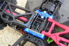 Aluminum Rear Lower Arm Tie Bar Mount For Traxxas 1:10 Maxx 4WD Monster Truck-89076-4 / 1:8 4WD Maxx Slash 6S Brushless Short Course Truck-102076-4 Upgrades - Blue