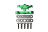 Aluminum Rear Lower Arm Tie Bar Mount For Traxxas 1:10 Maxx 4WD Monster Truck-89076-4 / 1:8 4WD Maxx Slash 6S Brushless Short Course Truck-102076-4 Upgrades - Green
