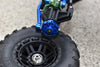 GPM For Traxxas 1/10 Maxx 4WD Monster Truck Upgrade Parts Aluminum Wheel Hub Hex (+10mm) - 8Pc Set Orange