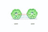 Traxxas 1/10 Maxx 4WD Monster Truck Aluminum Wheel Hub Hex (+2mm) - 2Pc Set Green