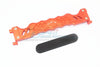 Traxxas 1/10 Maxx 4WD Monster Truck Aluminum Battery Hold-Down - 2Pc Set Orange