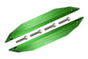 R/C Car Parts : Aluminum Chassis Side Bars For Traxxas 1/10 Maxx 4WD Monster Truck - 1Pr Set Green