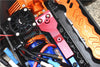 Traxxas 1/10 Maxx 4WD Monster Truck Aluminum Rear Chassis Link Protector - 1Pc Set Red
