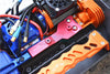 Traxxas 1/10 Maxx 4WD Monster Truck Aluminum Rear Chassis Link Protector - 1Pc Set Red