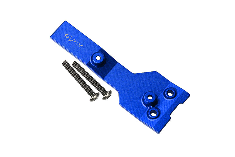 Traxxas 1/10 Maxx 4WD Monster Truck Aluminum Rear Chassis Link Protector - 1Pc Set Blue
