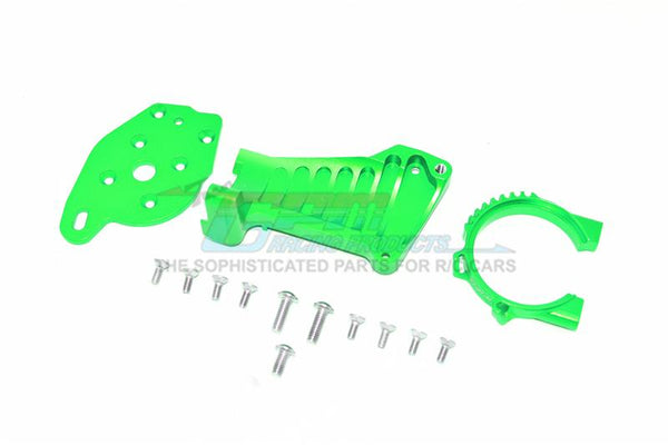 Traxxas 1/10 Maxx 4WD Monster Truck Aluminum Motor Mount - 1 Set Green