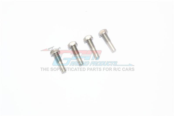 Traxxas 1/10 Maxx 4WD Monster Truck Stainless Steel King Pin For Front C-Hubs - 4Pc Set