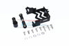 Traxxas 1/10 Maxx 4WD Monster Truck Aluminum Servo Mount + Stainless Steel Tie Rod + 25T Aluminum Servo Horn - 16Pc Set Black