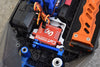 Aluminum 25T Standard Servo Horn For Traxxas 1:10 4WD MAXX 89076-4 / 4WD MAXX with WideMAXX 89086-4 / 1:8 4WD Maxx Slash 6S 102076-4 Upgrades - Blue