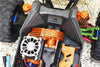 Aluminum Main Gear Cover For Traxxas 1:10 4WD MAXX 89076-4 / 4WD MAXX with WideMAXX 89086-4 / 1:8 4WD Maxx Slash 6S 102076-4 Upgrades - Orange