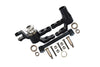 Aluminum Steering Assembly For Traxxas 1:10 4WD MAXX 89076-4 / 4WD MAXX with WideMAXX 89086-4 / 1:8 4WD Maxx Slash 6S 102076-4 Upgrades - Black