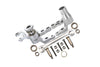 GPM For Traxxas 1/10 Maxx 4WD Monster Truck Upgrade Parts Aluminum Steering Assembly - 1 Set Silver