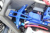 GPM For Traxxas 1/10 Maxx 4WD Monster Truck Upgrade Parts Aluminum Front Chassis Brace - 1Pc Set Blue
